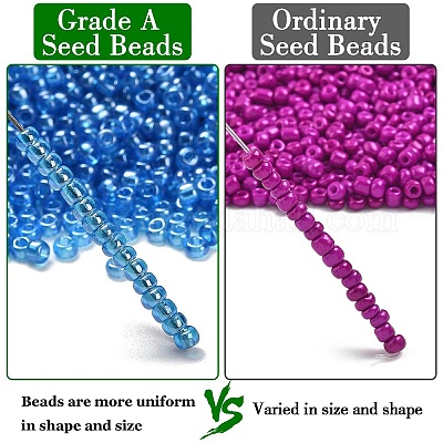 12/0 сорт круглый бисер стеклянный SEED-Q011-F515-1