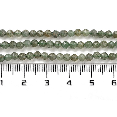Natürliche grüne Apatit Perlen Stränge&nbsp;G-G105-A02-02-1
