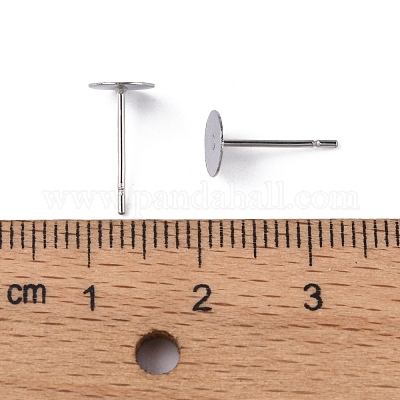 Фурнитура для сережек-гвоздиков из нержавеющей стали марки 304 X-STAS-S028-25-1