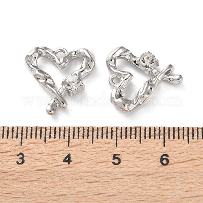 Подвески из сплава с покрытием из стразов FIND-M038-12P-1