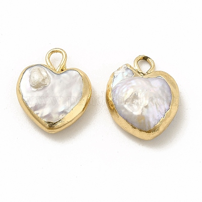 Барочные подвески из натурального жемчуга кеши PEAR-P004-25KCG-1