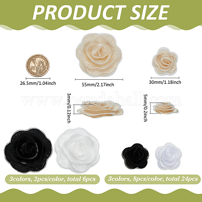 30 шт. полиэстеровая нить для вышивки PATC-FG0002-80-1