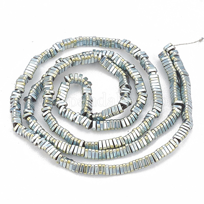 Chapelets de perles en hématite synthétique sans magnétiques&nbsp;G-N0318-08B-1