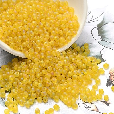 Бусины-капли miyuki 3.4 мм Y-SEED-MY04-DP136FR-1