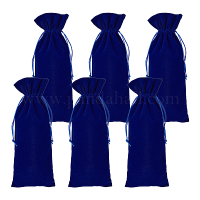 Бархатные упаковочные мешочки ABAG-WH0048-28A-1