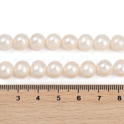 Нити из натурального культивированного пресноводного жемчуга PEAR-I007-07J-01A-1