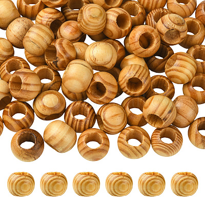 Бусы из сосны&nbsp;WOOD-PA0001-03A-1