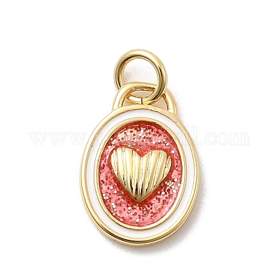 Латунь эмаль подвески KK-P338-38B-G-1