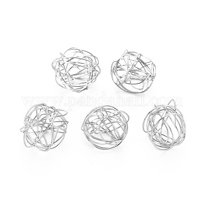 Бусины из нержавеющей стали марки 304 STAS-S117-024B-1