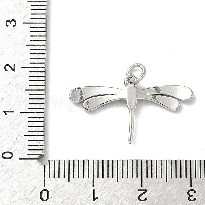 Подвески из латуни с эмалью в виде насекомых KK-B155-01C-02P-1