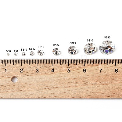 Preciosa® maxima кристалл круглые камни Y-PRC-RBSS39-00030-1