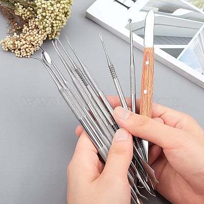 Наборы профессиональных инструментов для чистки зубов из нержавеющей стали TOOL-NB0001-30P-1