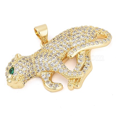 Латунные микро проложить кубического циркония подвески KK-M307-08G-1