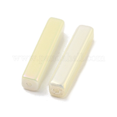 Гальванические стеклянные бусины GLAA-D024-01H-1