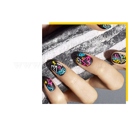 ネイルアート用品ブラシペン Uvジェルネイルラインペン 絵画用ブラシ カラフル 13 3cm ペニシラス 0 75cmの通販 Jp Pandahall Com