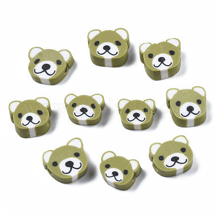 Бусины из полимерной глины  CLAY-S096-004I-1