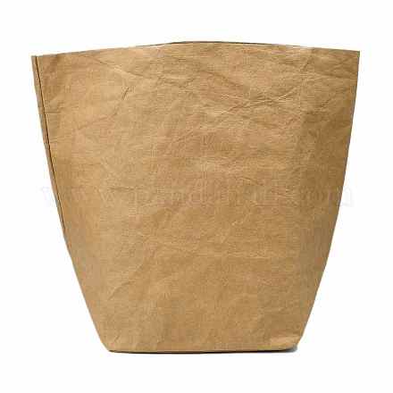 Washable Brown Kraft Paper Bag CARB-H025-L01-1