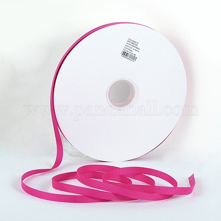 Solid Color Polyester Grosgrain Ribbon SRIB-D014-I-187-1