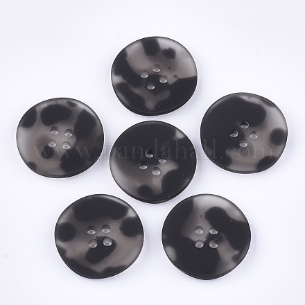 4 bottone in acrilico buche BUTT-T003-02A-1