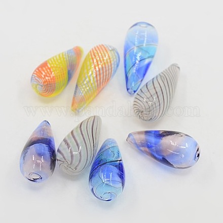 Handmade Blown Glass Beads DH006J-1