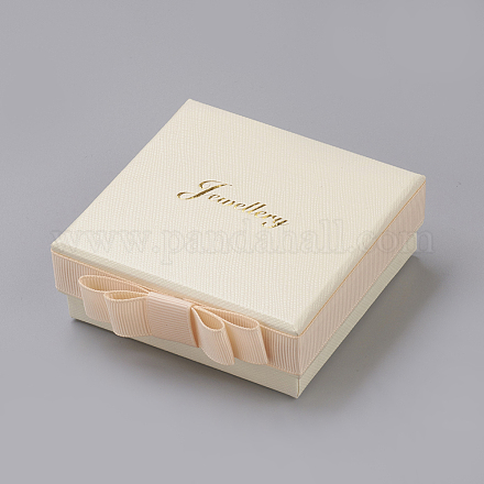 Paper Jewelry Pendant Presentation Boxes CBOX-G014-01B-1