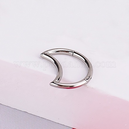 Кольца для носа из нержавеющей стали 316l с микропаве из кубического циркония WG5D603-18-1