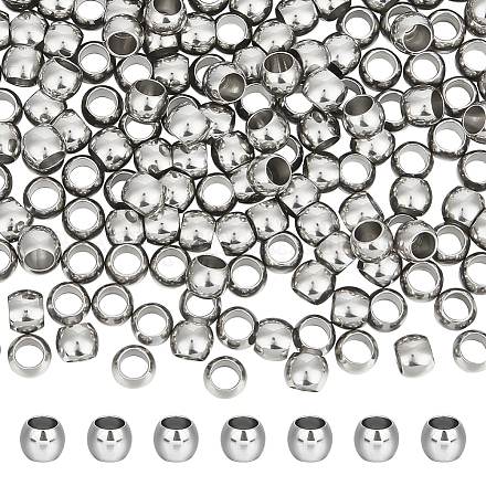 Unicraftale 200Pcs 201 Stainless Steel Beads STAS-UN0048-85-1