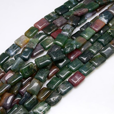Natural Gemstone Indian Agate Beads Strands G-L162-02B-1