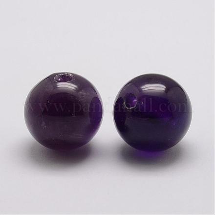 Natural Amethyst Beads G-N0249-01-1