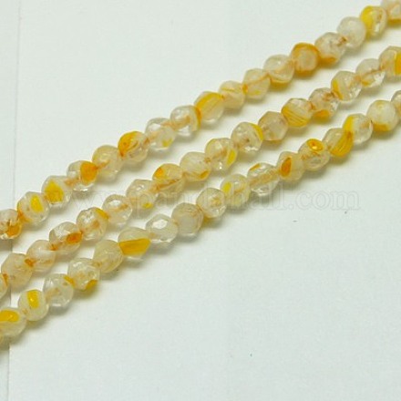 Millefiori Glass Beads Strands G-K020-3mm-08B-1