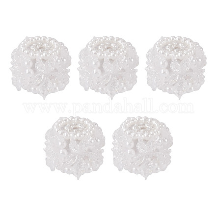 Полимерная глина с бусинами под жемчуг CLAY-TAC0020-02A-1