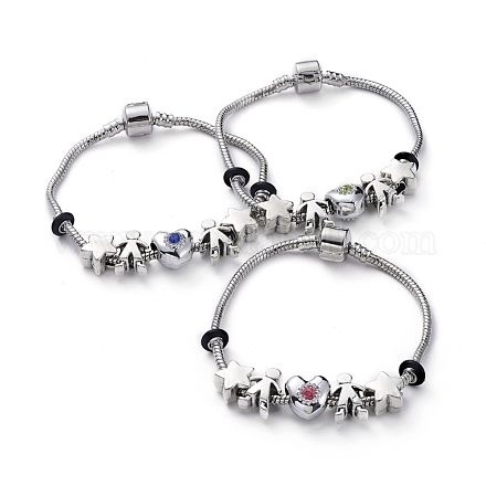 European Bracelets BJEW-JB04857-M-1