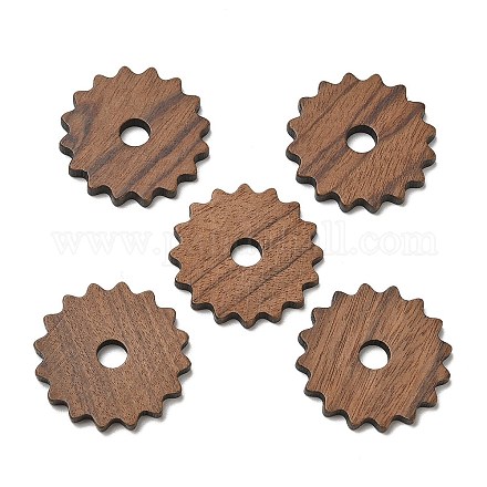 Walnut Wood Pendants WOOD-F013-18-1