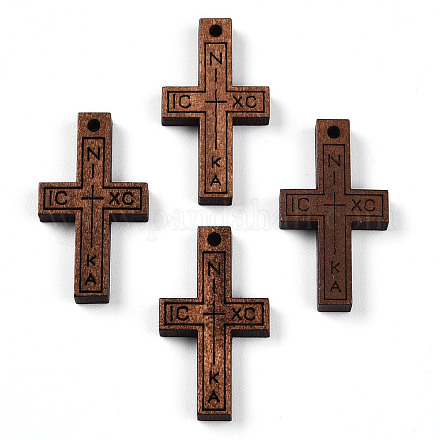 Подвески из натурального дерева WOOD-N016-64-01-1