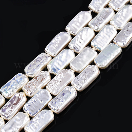 ABS Plastic Imitation Pearl Beads Strands KY-N015-06-A05-1