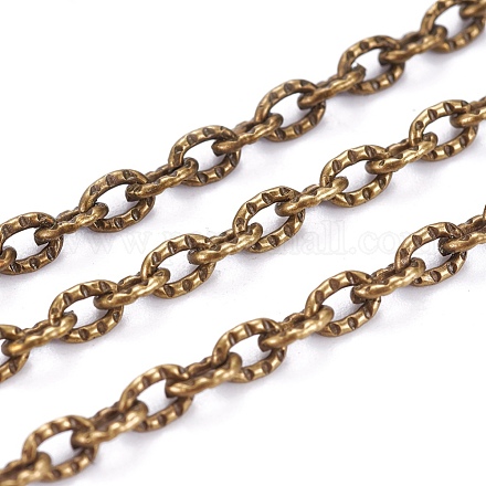Iron Textured Cable Chains CH-0.8YHSZ-AB-1