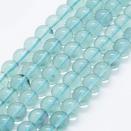 Chapelets de perles en fluorite naturel G-K261-10C-8mm-1