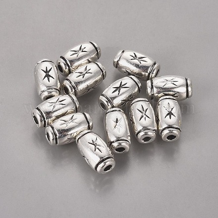 Perles en alliage de zinc en alliage de style tibétain X-K092R041-1