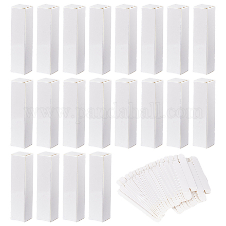 Картонные коробки для упаковки помады CON-WH0086-214-1