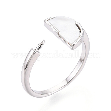 Полукруглая форма латунная оболочка манжета кольца настройки KK-T076-64P-1