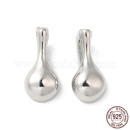 Rhodium Plated 925 Sterling Silver Pendants FIND-Z008-06P-1