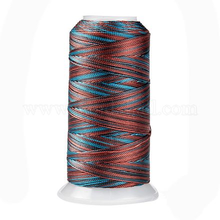 Segment gefärbter runder Polyester-Nähfaden OCOR-Z001-A-18-1
