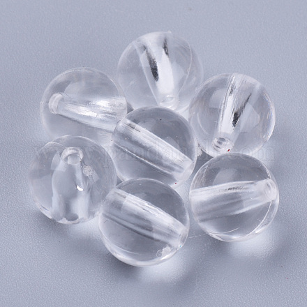 Abalorios de acrílico transparentes TACR-Q255-18mm-V01-1