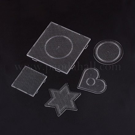 Tavole forate per mini perle fusibili 2.5mm DIY-X0287-01-1