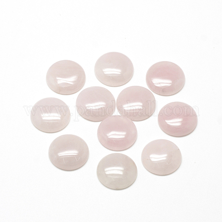 Cabochons de quartz rose naturel X-G-R416-16mm-48-1