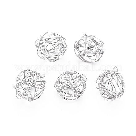 Бусины из нержавеющей стали марки 304 STAS-S117-024B-1