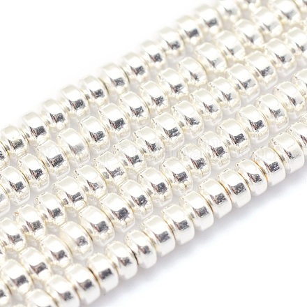 Chapelets de perles en hématite synthétique sans magnétiques G-L485-04A-S-1