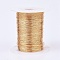 Eco-Friendly Copper Wire, Copper Beading Wire for Jewelry Making, Long-Lasting Plated, Light Gold, 26 Gauge, 0.4mm, about 1706.03 Feet(520m)/500g