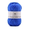 Acrylic Fiber Metallic Yarn, for Weaving, Knitting & Crochet, Royal Blue, 1mm, about 131.23 Yards(120m)/Skein