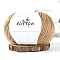 Milk Cotton Knitting Yarn, for Garments Scarves Sweater Shawl Hats, Camel, 0.5~1mm, about 131.23 Yards(120m)/Skein